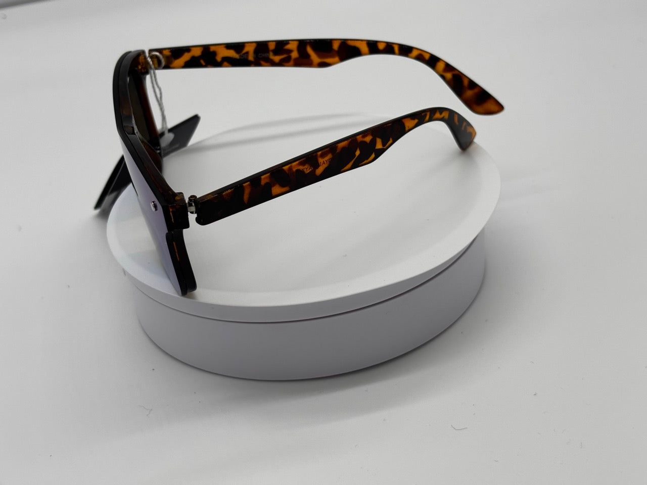 Royal Rayz Mirror Flat-Top Sunglasses – Tortoiseshell, Blue Mirror Lens