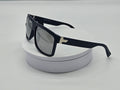 Royal Rayz Flat-Top Sunglasses – Matte Navy, Silver Mirror Lens