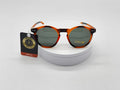 Royal Rayz Honey Round Sunglasses – Honey Tortoiseshell, Green Lens