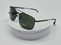 Royal Rayz Navigator Aviator Sunglasses – Black, Green Lens