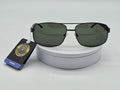 Royal Rayz Gunmetal Aviator Sunglasses – Gunmetal, Olive Green Lens