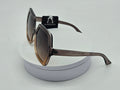 Royal Rayz Ombre Cat-Eye Sunglasses – Grey-Amber, Brown Gradient Lens