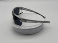 Royal Rayz Semi-Rimless Sport Sunglasses – Silver, Smoke Lens