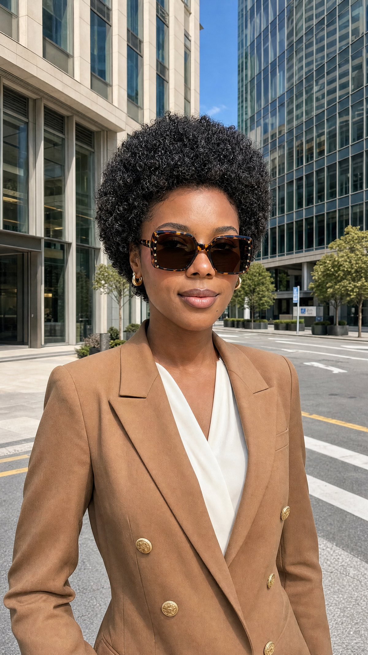 Royal Rayz Studded Square Sunglasses – Tortoiseshell, Brown Lens
