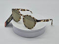 Royal Rayz Retro Round Sunglasses – Tortoiseshell, Olive Tint Lens