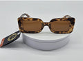 Royal Rayz Bold Rectangle Sunglasses – Tortoiseshell, Brown Lens