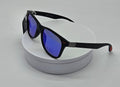 Royal Rayz Retro Square Sunglasses – Matte Black, Blue Mirror Lens
