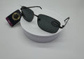 Gunmetal Rectangular Sunglasses Polarized