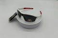 Kids White Wraparound Sport Sunglasses Polarized