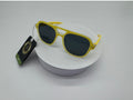 Kids Yellow Aviator Sunglasses